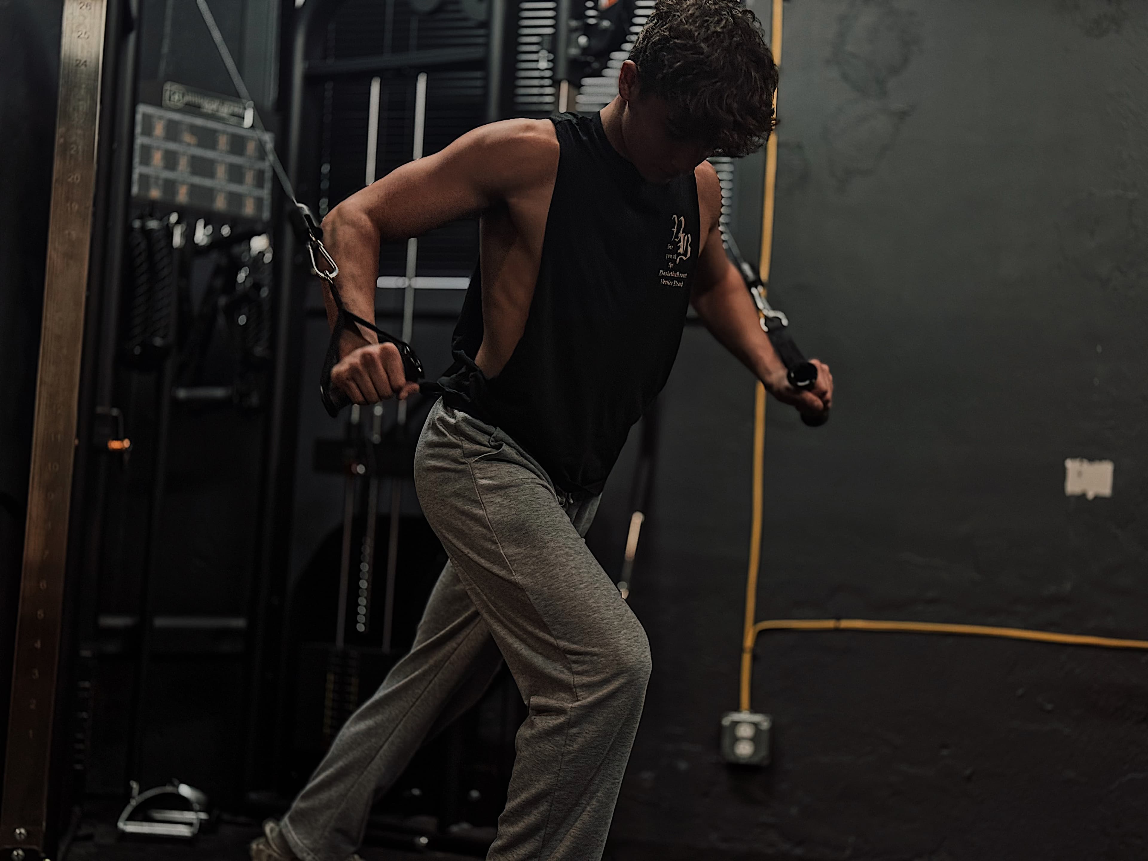 BAM Fitness client lifting weights on a custom training plan in Dumont, NJ